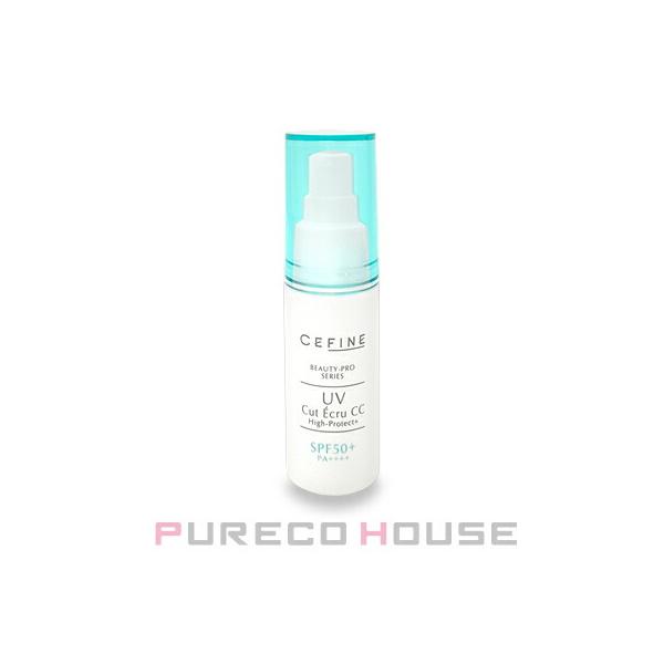Cefine (セフィーヌ) ビューティプロ UVカットエクリュ CC gr ハイプロテクト+ SPF50+・PA++++ 30g【メール便 は使えません】【メール便は使えません】 :PRC-S-8336721609:CosmeShop プレコハウス 通販 コーセー プレディア ディープシー スパ CCクリーム #01 SPF50 PA 30g