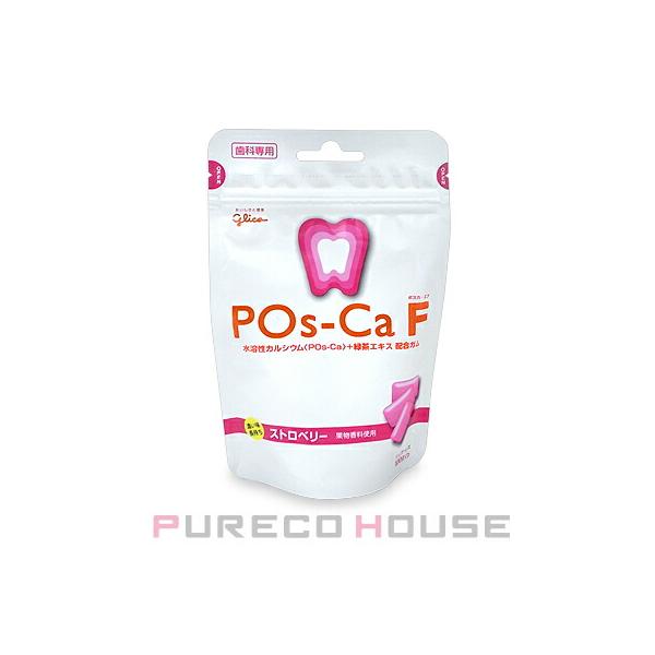 緑茶エキス配合の歯科専用シュガーレス ガム、ポスカ エフ。ミントを含んでいないので、 お子様にもおすすめです。かむたびに、カルシウムとフッ素（フッ化物）イオンがお口に広がり、味長持ち。むし歯の原因となる酸を作らない食品素材なので、お口の健康...