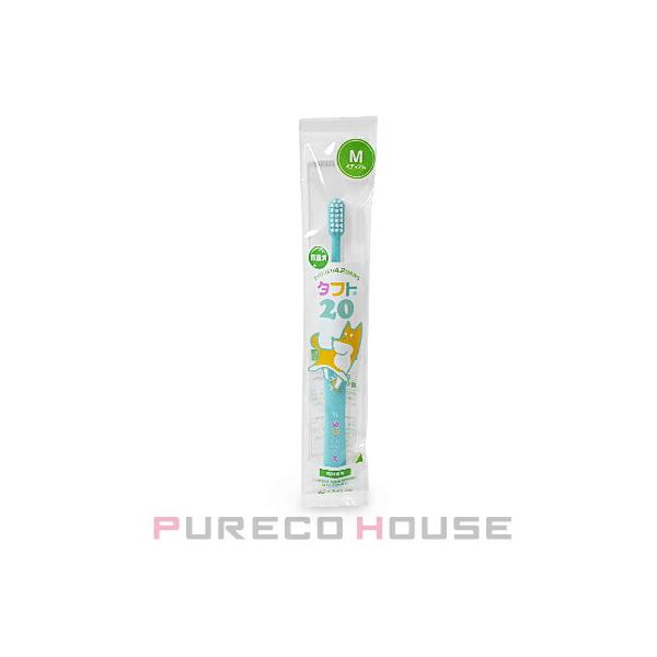 混合歯列期の複雑な歯列も すみずみまで磨けます。永久歯が生え始める混合歯列期は、形も大きさも異なる歯が乱立します。タフト20は、乳歯と永久歯、どちらにも対応するコンパクトヘッド。口腔内を自由自在に動かせ、すみずみまでスムーズに磨くことができ...