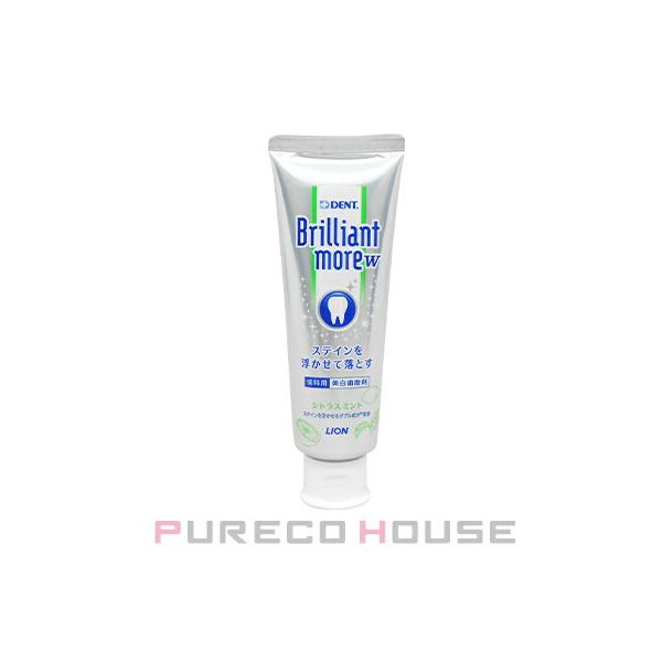 他サイト： ライオン DENT. ブリリアントモア ダブル 90g (歯科用・医薬部外品) #シトラスミント【メール便は使えません】の商品画像