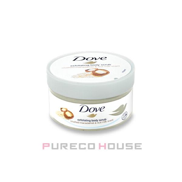Dove (ダヴ) クリーミー ボディ スクラブ 225ml #マカダミア＆ライス