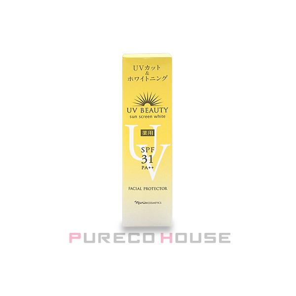 メラニンの生成を抑え、明るくクリアなお肌へと導く日やけ止め乳液♪なめらかにのび、お肌になじみやすいクリーム色で白浮きしにくいタイプ。化粧下地としても、お身体にもお使いいただけます。日中の乾燥を防いで、潤いに満ちた健やかなお肌を維持します。汗...