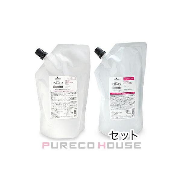 クセ毛の毛髪構造にミクロとマクロのWアプローチ★湿気に揺らぎにくい、おさまりやすい髪へ導くシャンプーとトリートメントのセット。【セット内容】・シュワルツコフ BCクア フォルムコントロール シャンプーc (レフィル) 600ml ×1※こち...