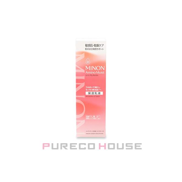 一人ひとりの敏感肌に輝きとうるおいを与えるミノン☆うるおいを閉じ込めて、もっちり貯水肌へ導く乳液です。コクのある濃厚なテクスチャーながらべたつきません。乾燥などでごわついた角質層にもいきわたりもっちりやわらかな肌へ。【使用方法】化粧水などで...