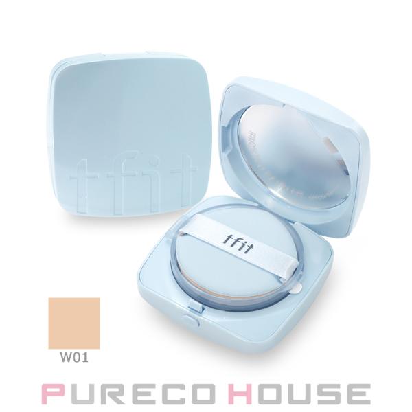 tfit (ティーフィット) アイシー フィット カバー クッション EX SPF50+・PA++++ 12g #W01 バニラ