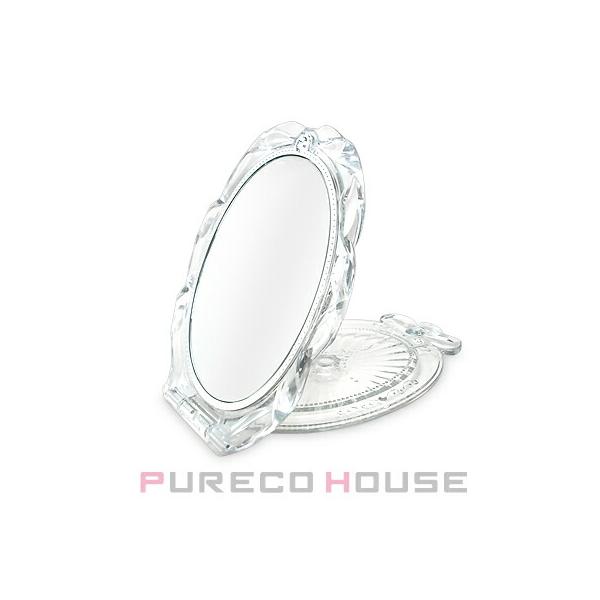 ヴィンテージミラーをイメージし、リボンの装飾がほどこされたコンパクトミラーです。ふたの部分はヴィンテージコンパクトのラディアント(放射状)ライン、裏面はブリリアントカットを表現したデザイン。顔全体がしっかりチェックできる大きめサイズです。メ...