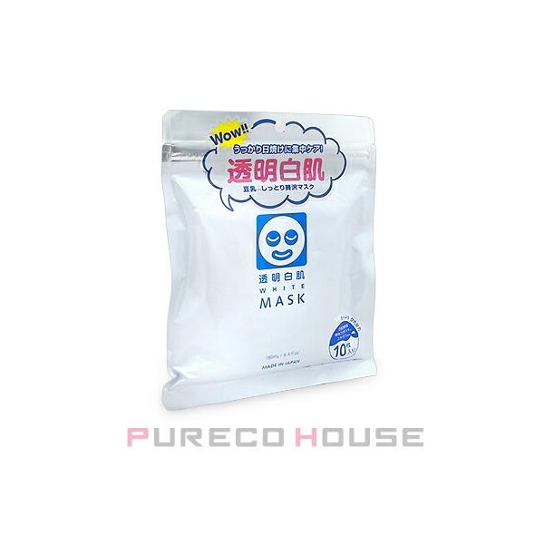 うっかり日焼けに集中ケア！豆乳しっとり贅沢マスク☆うるおいと透明肌を同時に叶える魔法みたいなシートマスクです。選び抜いた透明肌成分が、角質層まで高浸透！内側から、肌本来の透明感を引き出します。【使用方法】洗顔後、化粧水でお肌を整えたあと、清...