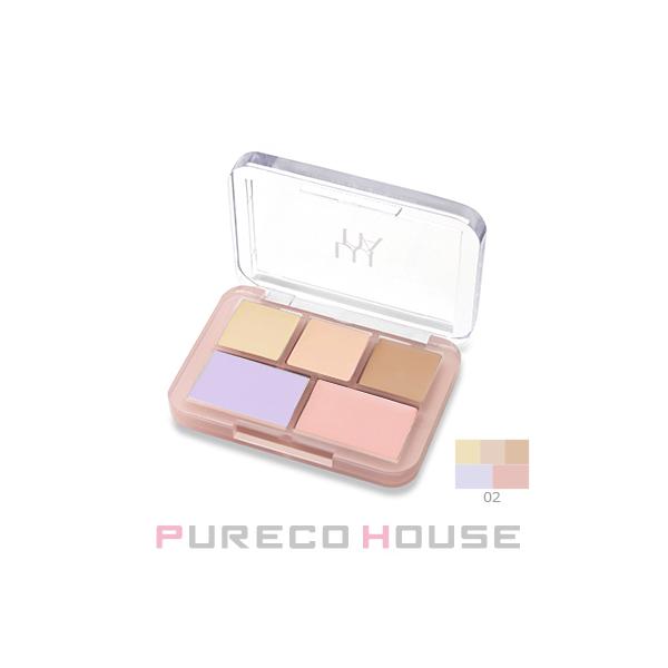 カバーからカラーコントロールまで1つのパレットで素肌感の美しさをディティールに生かすコンシーラーパレット。カバーする部分によって最適化されたマルチテクスチャー採用！部位別高密着カバー●色番：#02 ピュアカバー色ムラや黄ぐすみをカバーし清潔...
