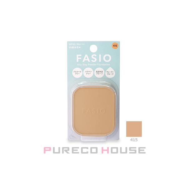 コーセー ファシオ エアリーステイ パウダーファンデーション 10g #415 ヘルシーオークル レフィル