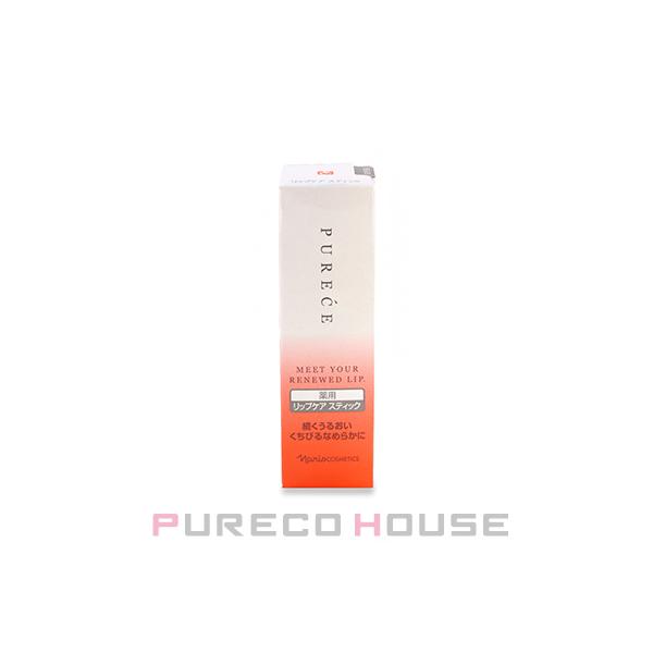 潤いで満ちた健やかで幸せな時間を叶える。家族みんなで使えるピュアーチェシリーズ☆たっぷりのうるおいで唇を包み込み、乾燥や荒れを防ぐ薬用リップクリーム。口紅の下地としてもお使いいただけます。唇にうるおいを与えながら保護します。無香料●内容量：3g