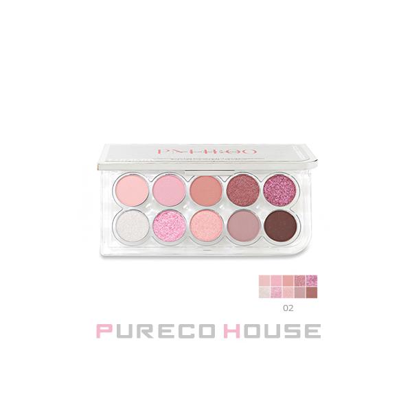 時の流れの中に光の色を詰め込んだパレット♪ひと塗りで色味をそまま表現！長時間色落ちせずカラーをキープします。優雅なシマーパールから高級感のあるグリッターまで穏やかな水面のようにきらめく水光パールシャドウ。●色番：#11PM 02 サマー ナ...