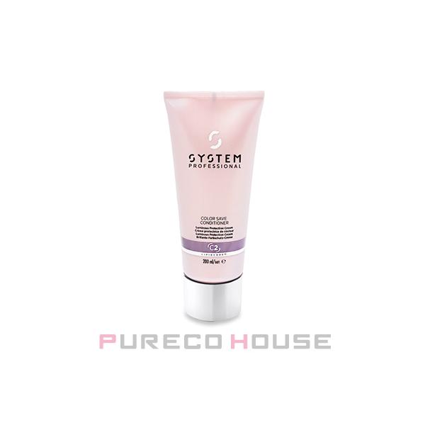 Color Save カラーセーブラインはツヤを保ちながらキューティクルを保護し髪を強化、ヘアカラーの発色が長持ちすることを実感できるラインです。ヘアカラーをしている髪をしなやかに保護するデイリーケアのコンディショナー。●内容量：200ml