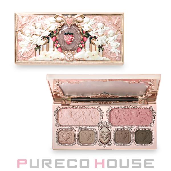 Flower Knows (フラワーノーズ) ストロベリー キューピッド コレクション メイク アップ パレット 14g #02 Strawberry Cassis