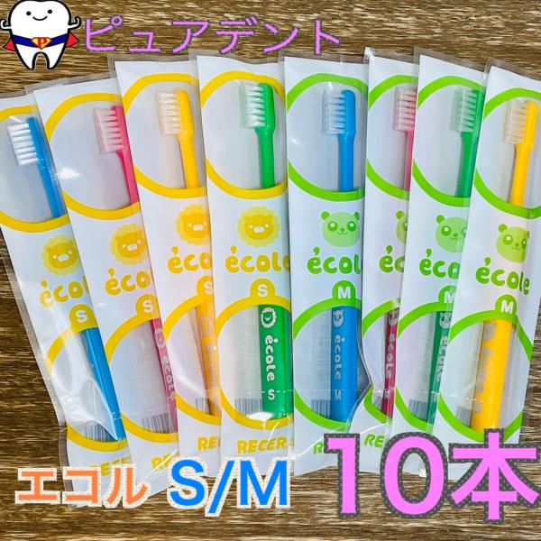 Ci 歯ブラシ　リセラ　エコル　10本 幼児〜小学生用 Ciメディカル