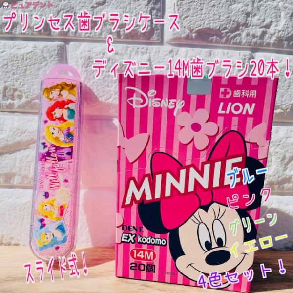 ライオン ディズニー 14M 歯ブラシ プリンセス 歯ブラシケース セット