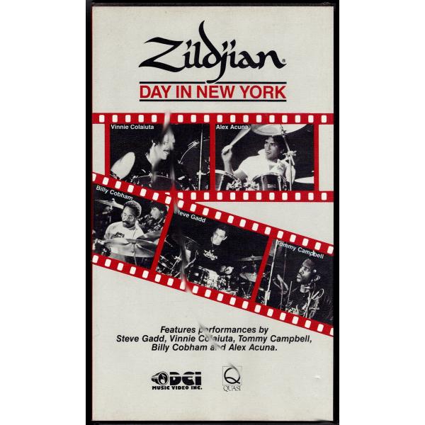 DRUM◆超希少 Zildjian公式◆Steve Gadd/Vinnie Colaiuta/Billy Cobham/Alex Acuna/Tommy Campbell集結◆VHS『Zildjian Day In New York』