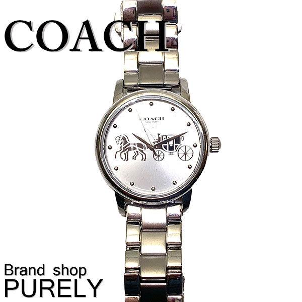 コーチ Coach 腕時計 腕時計 レディース アウトレット ステンレス ミネラルガラス シルバー クォーツ アナログ コーチ Coach 1110 Purely Shop 通販 Yahoo ショッピング