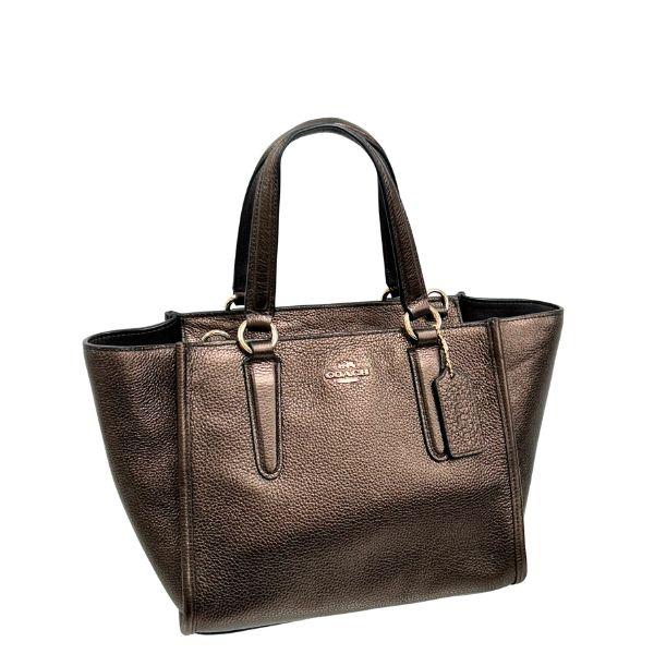 【美品　激レア　ラス1】COACH ワッペン付きハンドバッグ COACH（コーチ） 訳あり 国内発送 バッグ レディース ハンドバッグ