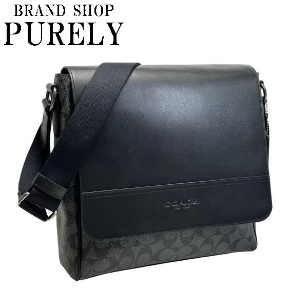 COACH コーチ バッグ メンズ ショルダーバッグ シグネチャー 