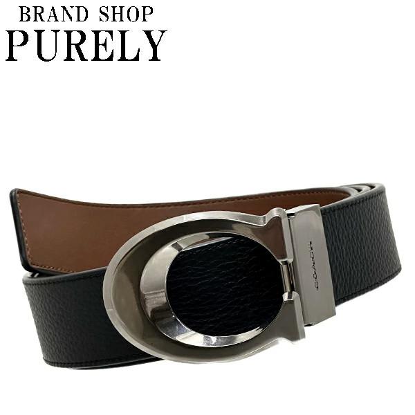 コーチ ベルト メンズ COACH 小物 38MM シグネチャー バックル カット