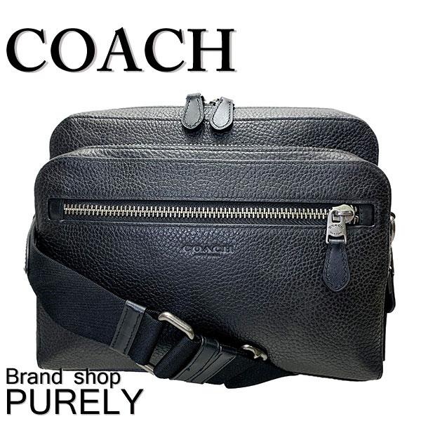 コーチ バッグ メンズ 全品ポイント2倍 Coach ショルダーバッグ ペブル レザー ウエスト カメラ バッグ Qb Bk ブラック Qbbk 0714 Purely Shop 通販 Yahoo ショッピング