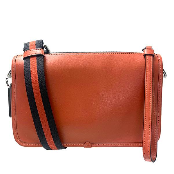コーチ バッグ メンズ COACH ショルダーバッグ レザー ヘリテージ コンバーチブル クロスボディ C1592 QBLIP テラコッタ 送料無料
