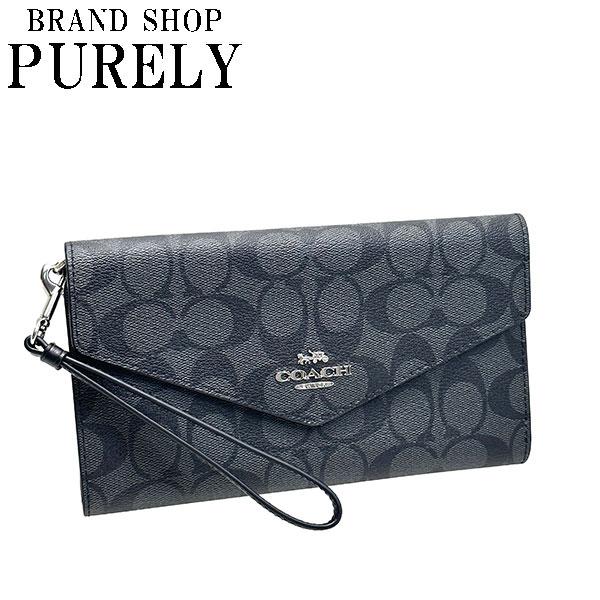 COACH 　 長財布 　エンベロープ COACH - 新品 コーチ COACH 長財布 エンベロープ ウォレット