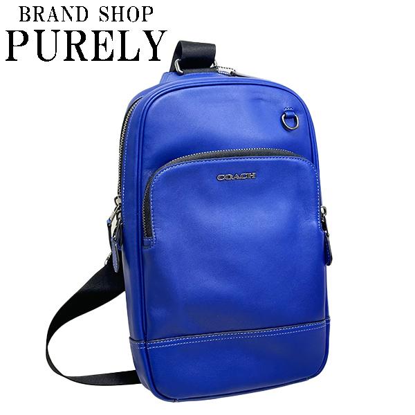 コーチ バッグ メンズ COACH ショルダーバッグ スムース レザー 