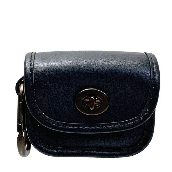 コーチ キーホルダー レディース 全品ポイント5倍 Coach ポーチ レザー ヘリテージ ターンロック バッグ チャーム C3163 Qb Bk ブラック C3163 Qbbk Purely Shop 通販 Yahoo ショッピング