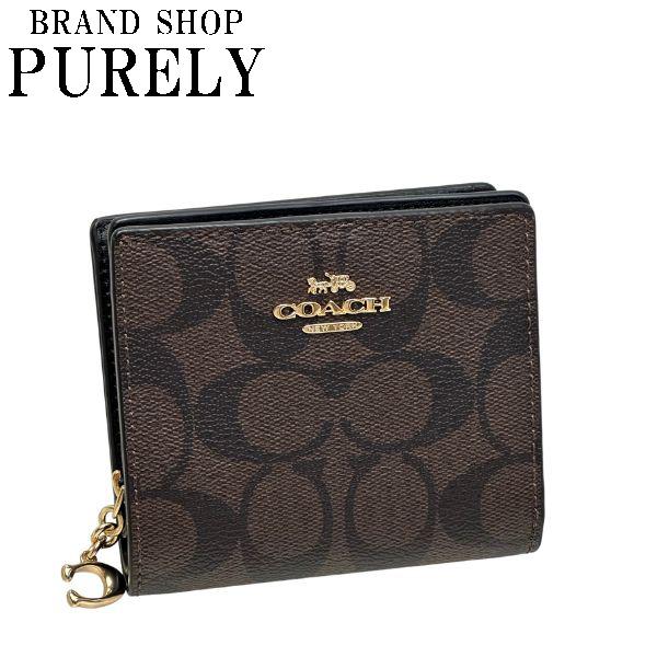 COACH 国内発送 コーチ 財布 レディース 折り財布 シグネチャー