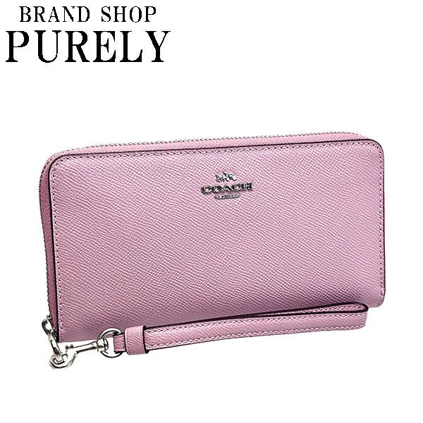 コーチ 財布 レディース COACH 長財布 レザー ロング ジップ
