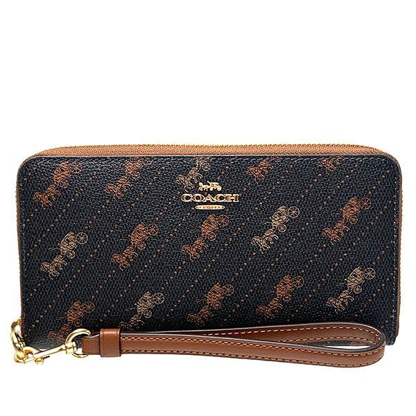 コーチ 財布 レディース COACH 長財布 ホース アンド キャリッジ 