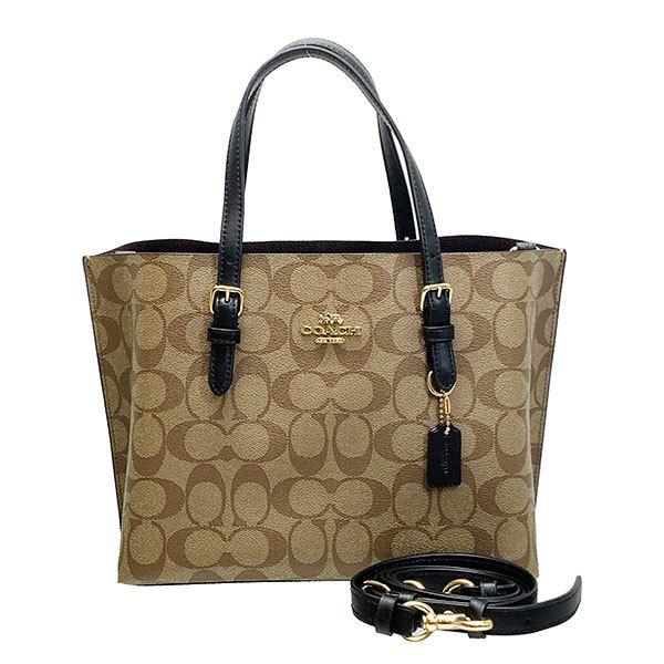 【美品】COACH コーチ マディソン 2WAY トートバッグ 肩掛け カーキ COACH コーチ ショルダーバッグ 2WAY トートバッグ マディソン