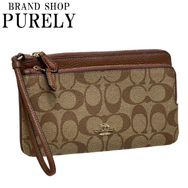 COACH（コーチ） 国内発送 財布 レディース シグネチャー ダブル 