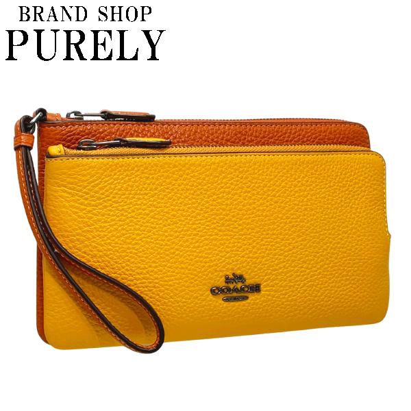 COACH財布 COACH 国内発送 コーチ 財布 レディース ポーチ カラー ブロック