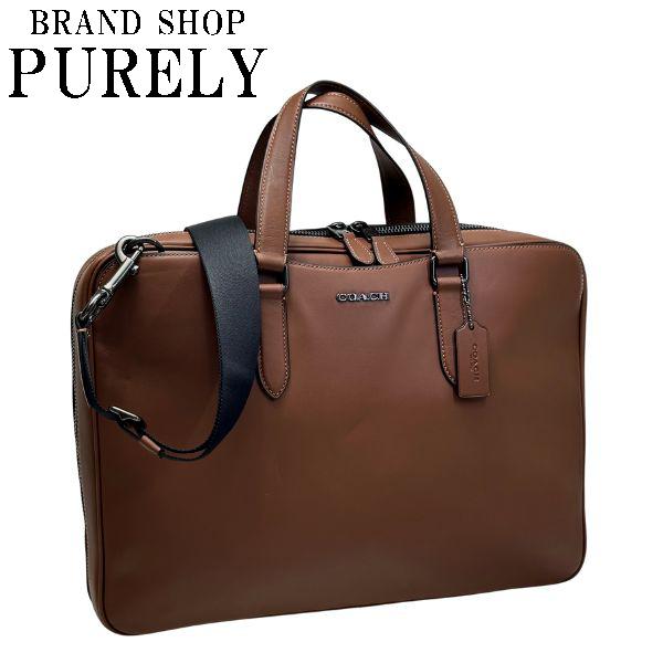 超美品 COACH グラハム C8170 ビジネスバッグ ブリーフケース 黒 コーチ グラハム スリム 2WAY ブリーフケース A4収納 c8170 - メルカリ