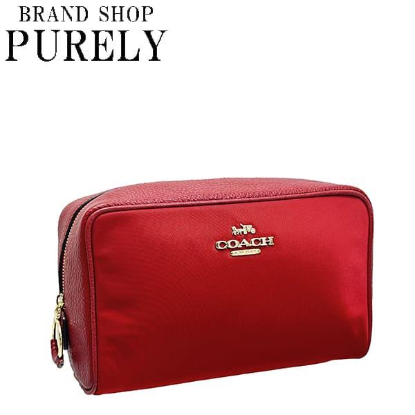 COACH（コーチ） 国内発送 ポーチ レディース 小物 レザー エリス 
