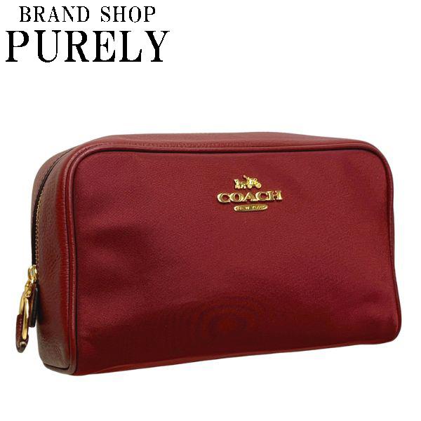COACH（コーチ） 国内発送 ポーチ レディース 小物 レザー エリス 