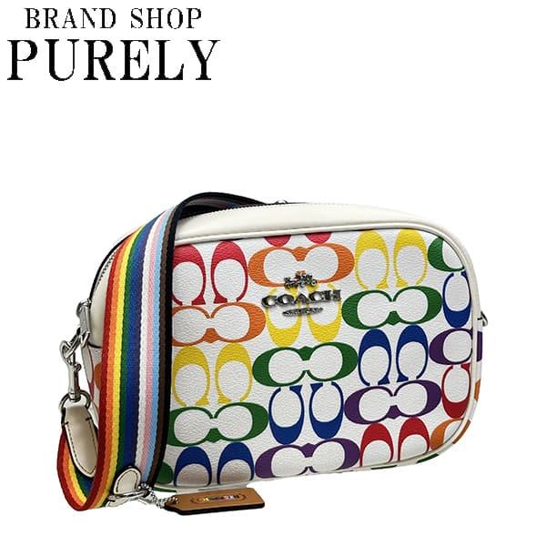 【タグ付き】COACH コーチ　ショルダーバッグ PVC COACH 国内発送 コーチ バッグ レディース ショルダーバッグ
