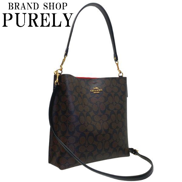 COACH モリー バケットバッグ シグネチャーキャンバス ショルダーバッグ 公式】コーチアウトレット | モリー バケット バッグ 22