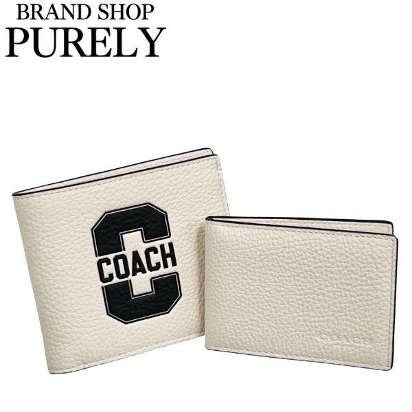 新品　COACH　カードウォレット　折り財布　日本限定　メンズ COACH コーチ 財布 新作 CZ096 カードケース カード入れ 長財布