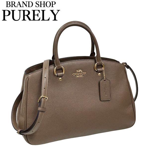 コーチ バッグ レディース COACH ハンドバッグ 2WAY サバンナ キャリーオール バッグ CAL56 IMV2R ダークストーン COACH（コーチ） 国内発送 バッグ レディース ハンドバッグ 2WAY