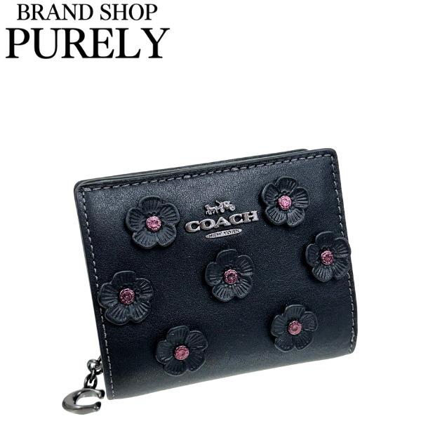 COACH 国内発送 コーチ 財布 レディース 折り財布 フローラル