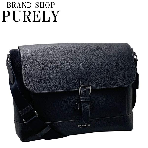 COACH コーチ バッグ メンズ ショルダーバッグ レザー ハドソン  