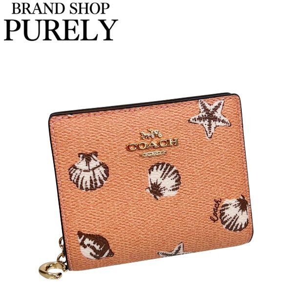 COACH（コーチ） 国内発送 財布 レディース 折り財布 シェル プリント