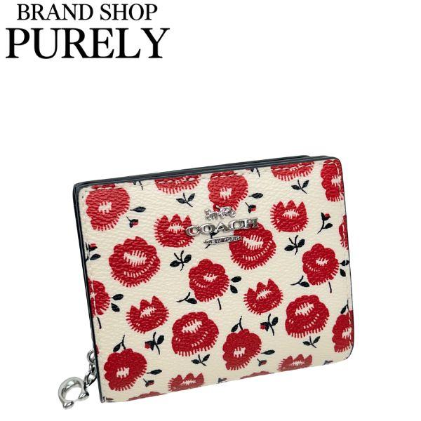 COACH（コーチ） 国内発送 財布 レディース 折り財布 フローラル