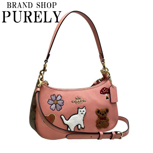専用 未使用に近い】 coach アクセサリーポーチ ハンドバッグ 6094 【ピンク