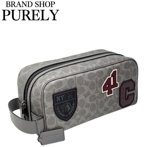 COACH（コーチ） 国内発送 ポーチ メンズ セカンドバッグ シグネチャー