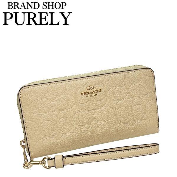 COACH（コーチ） 国内発送 財布 レディース 長財布 シグネチャー