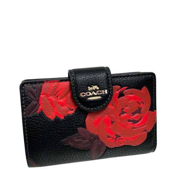 COACH（コーチ） 国内発送 財布 レディース 折り財布 フローラル